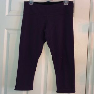 Lulu lemon reversible crop leggings
